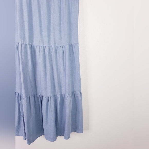 MSK Open Back Maxi Ruffle Dress - Picture 3 of 7